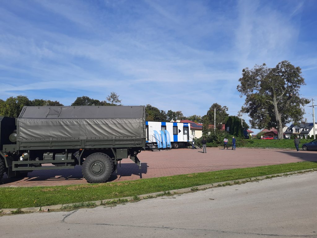 mobilny punkt szczepień