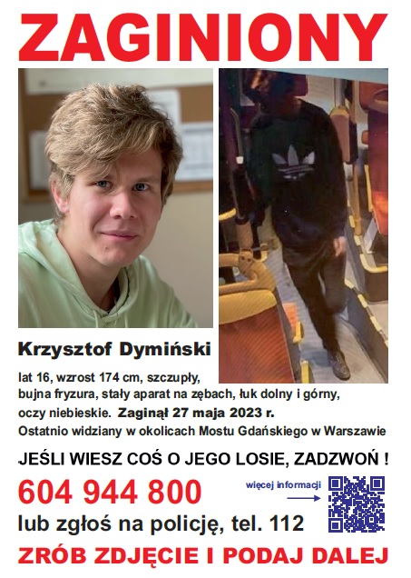 zaginiony