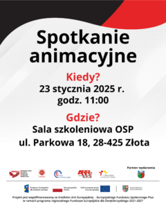 spotkanie animacyjne